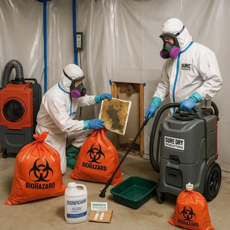 Contaminated Water Handling Protocols process in Belvedere, SC